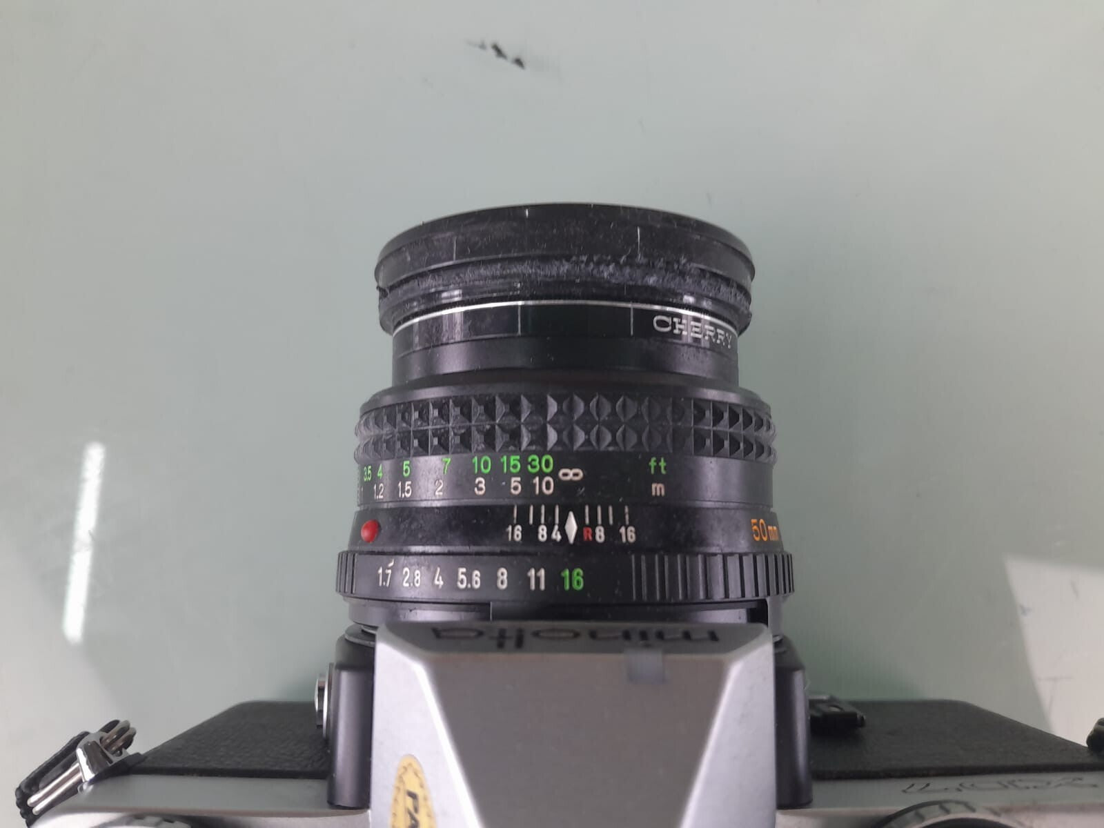 MINOLTA XD7 SLR CAMERA WITH MD ROKKOR 50MM 1:1.7 LENS