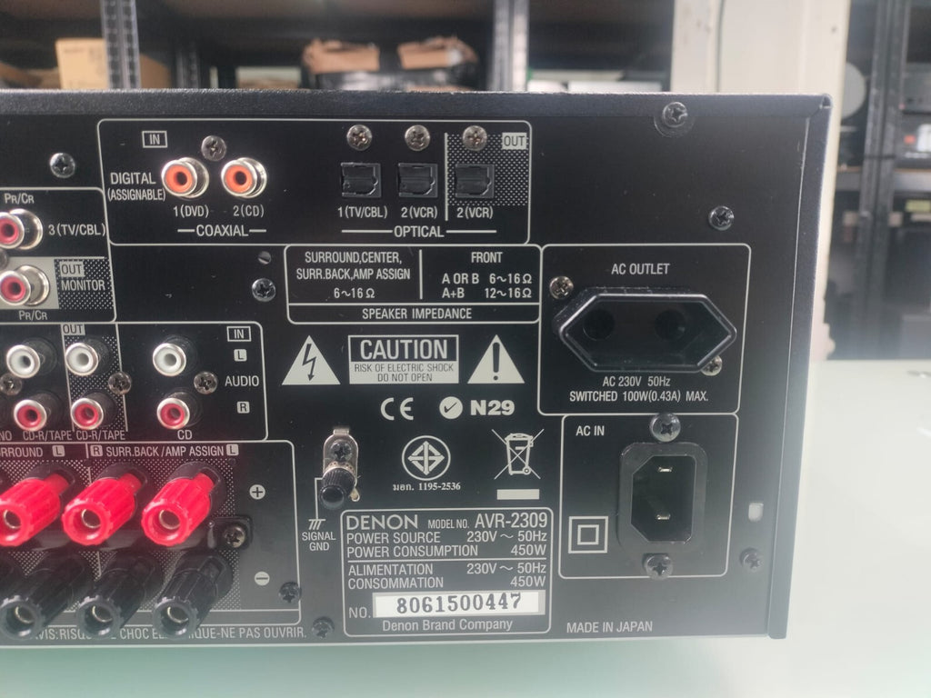 DENON AVR-2309 AV SURROUND RECEIVER