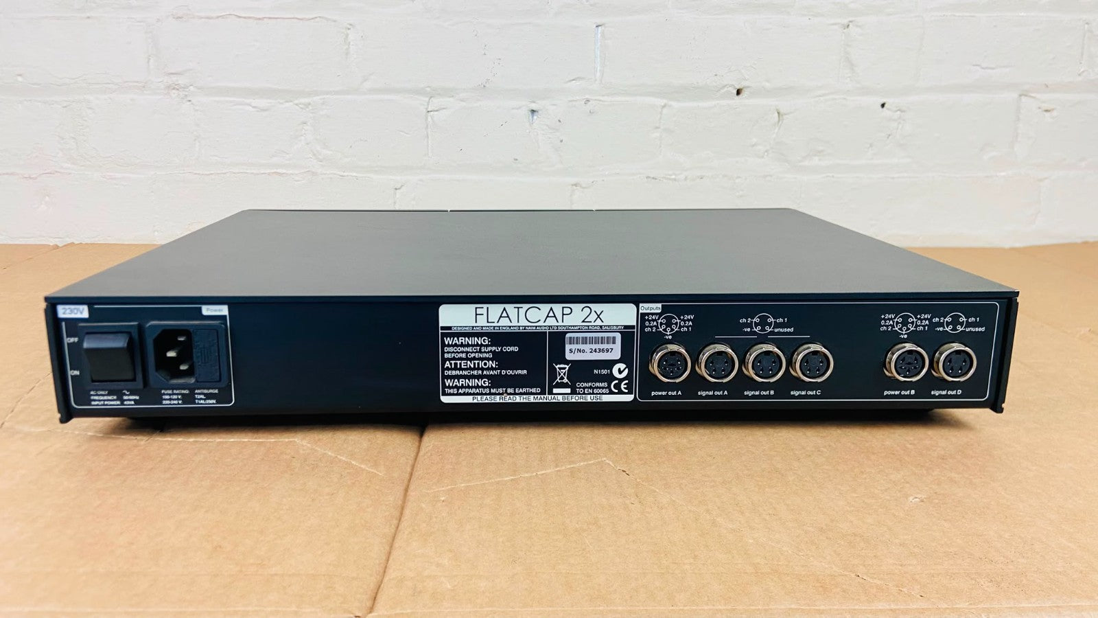 NAIM FLATCAP 2X POWER SUPPLY