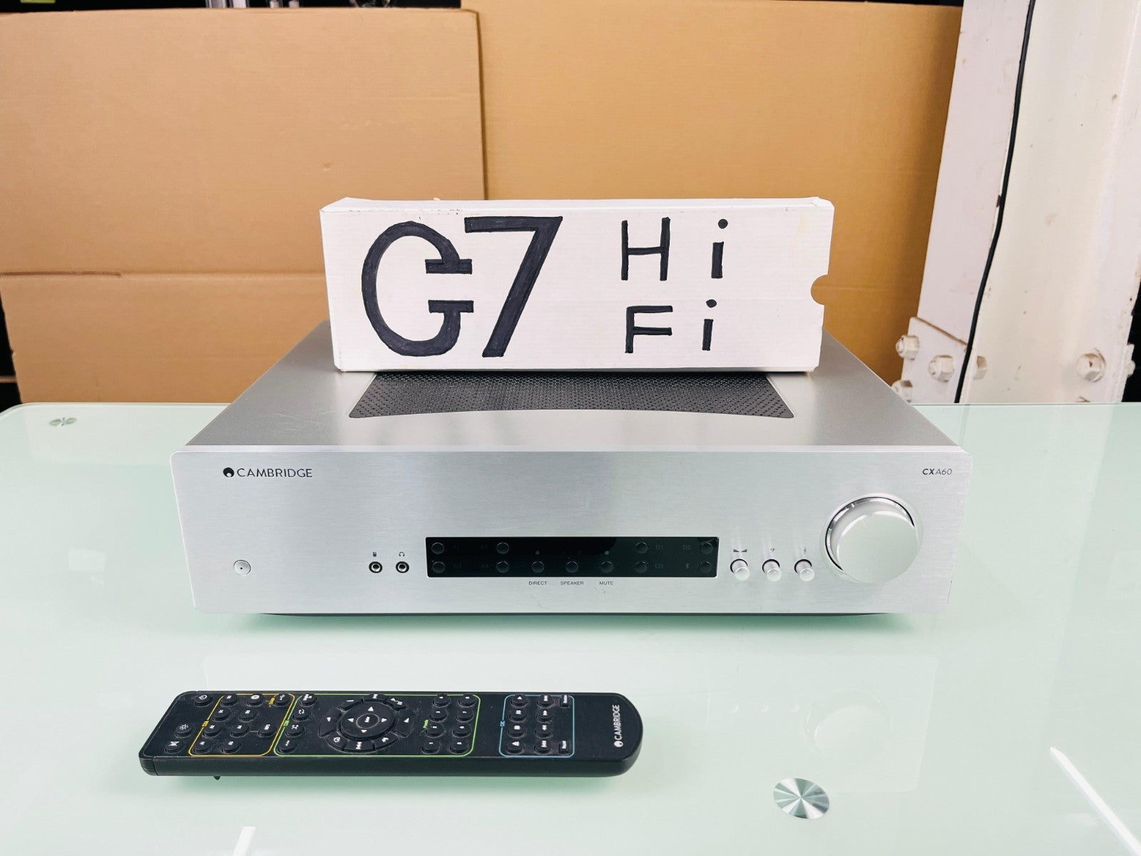 CAMBRIDGE AUDIO CXA60 INTEGRATED AMPLIFIER WITH REMOTE