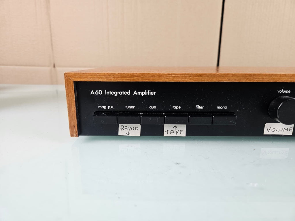 A&R CAMBRIDGE A60 ARCAM STEREO INTEGRATED AMPLIFIER