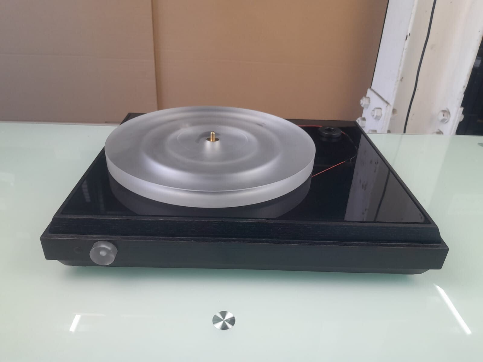 PINK TRIANGLE TURNTABLE