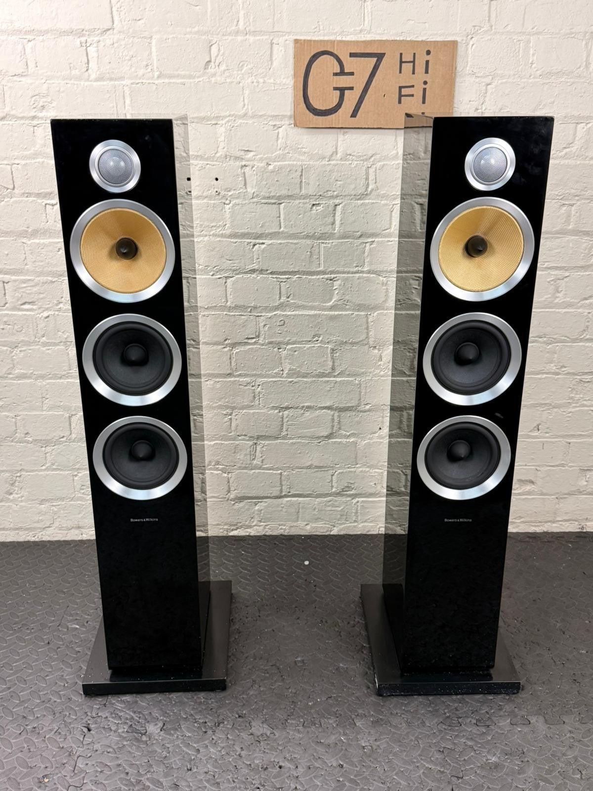 BOWERS & WILKINS B&W CM8 S2 FLOOR STANDING SPEAKERS #002
