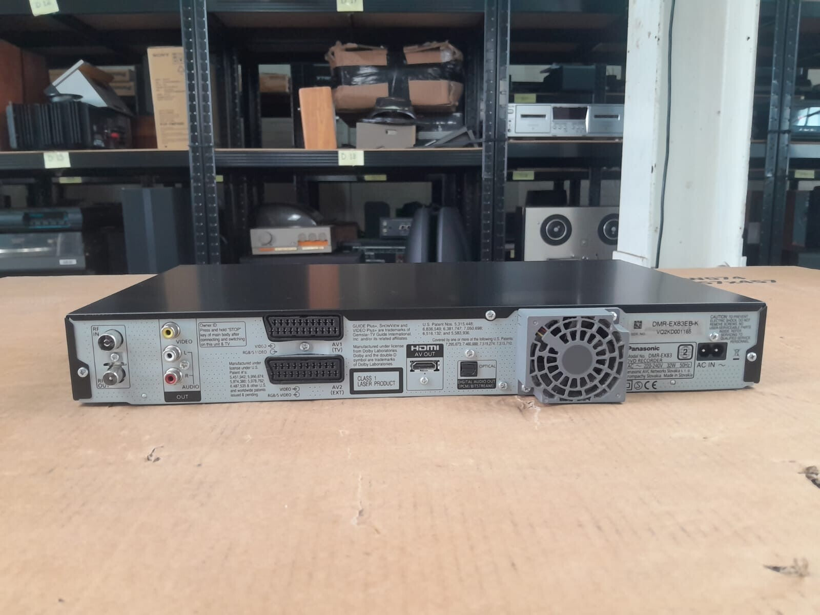 Panasonic DMR-EX83 DVD Recorder