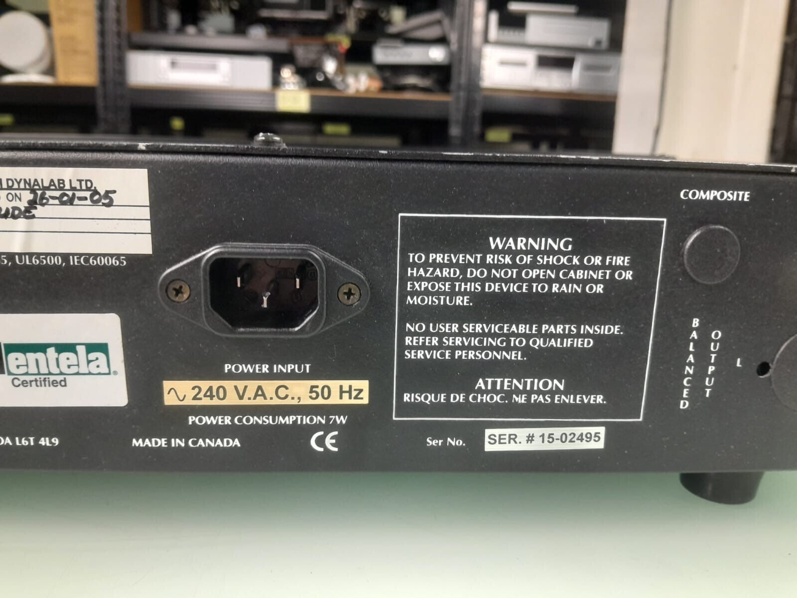 MAGNUM DYNALAB FT 101A ANALOG FM TUNER