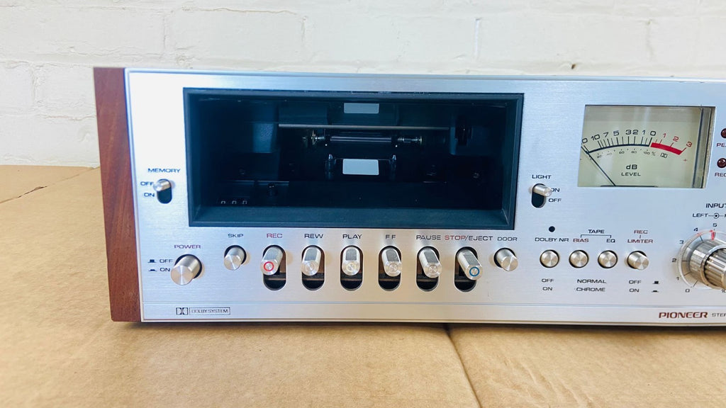 SERVICED PIONEER CT F7171 STEREO CASSETTE TAPE DECK