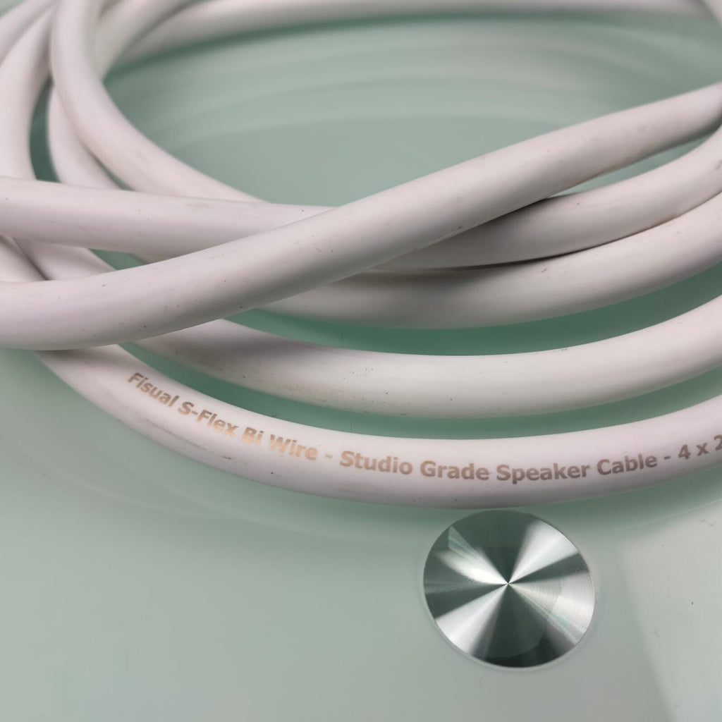 FISUAL S-FLEX BI WIRE STUDIO GRADE SPEAKER CABLES