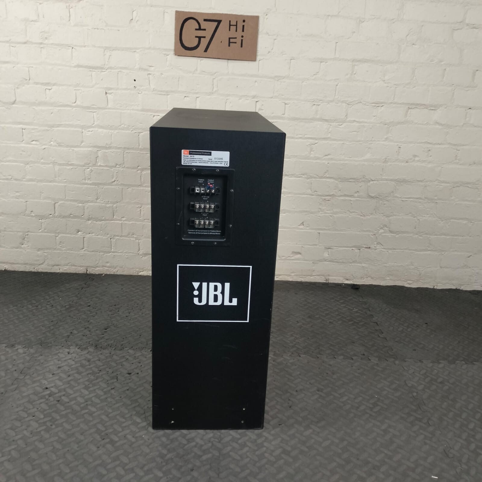 JBL 3678 Single Speaker Bass Box Subwoofer #002