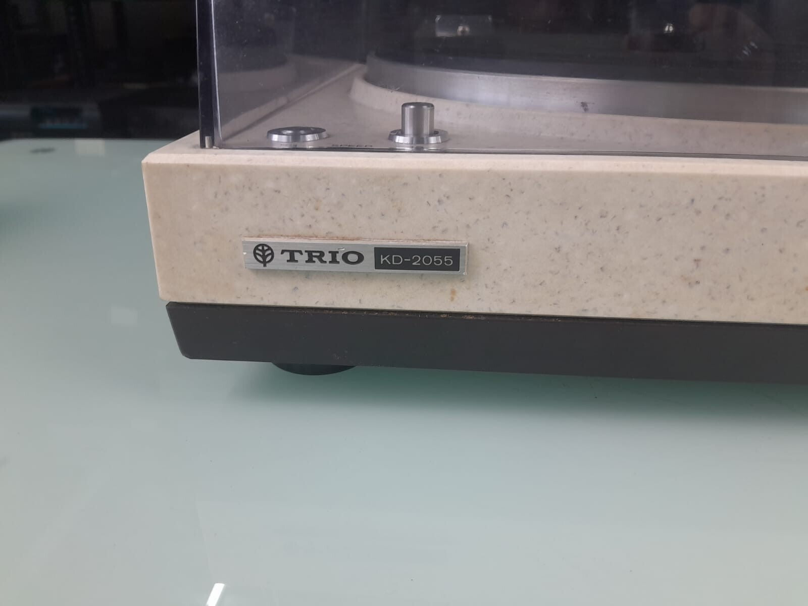 TRIO KD 2055 AUTOMATIC RETURN BELT DRIVE TURNTABLE
