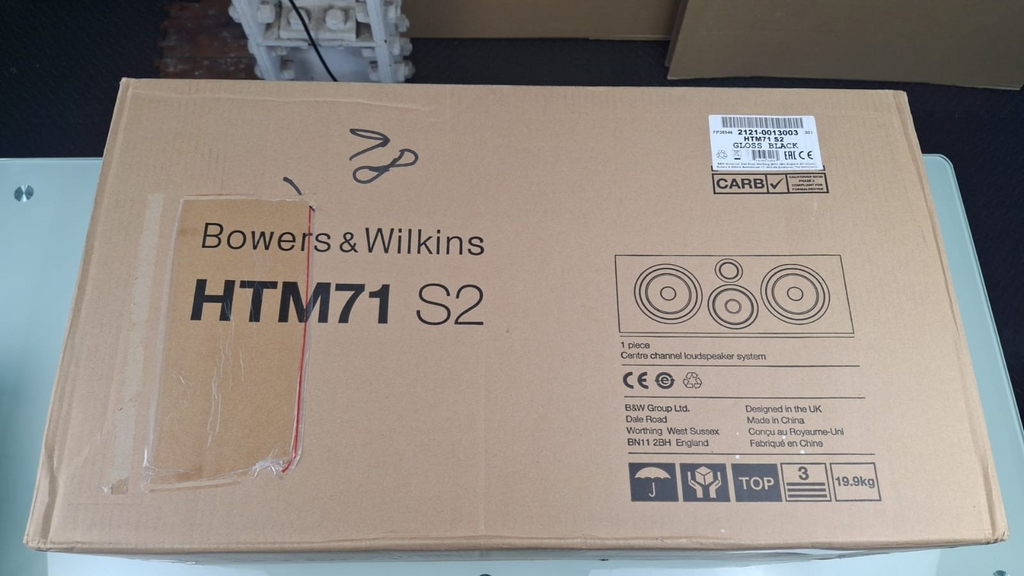 NEW SEALED BOWERS & WILKINS B&W HTM71 S2 CENTER SPEAKER