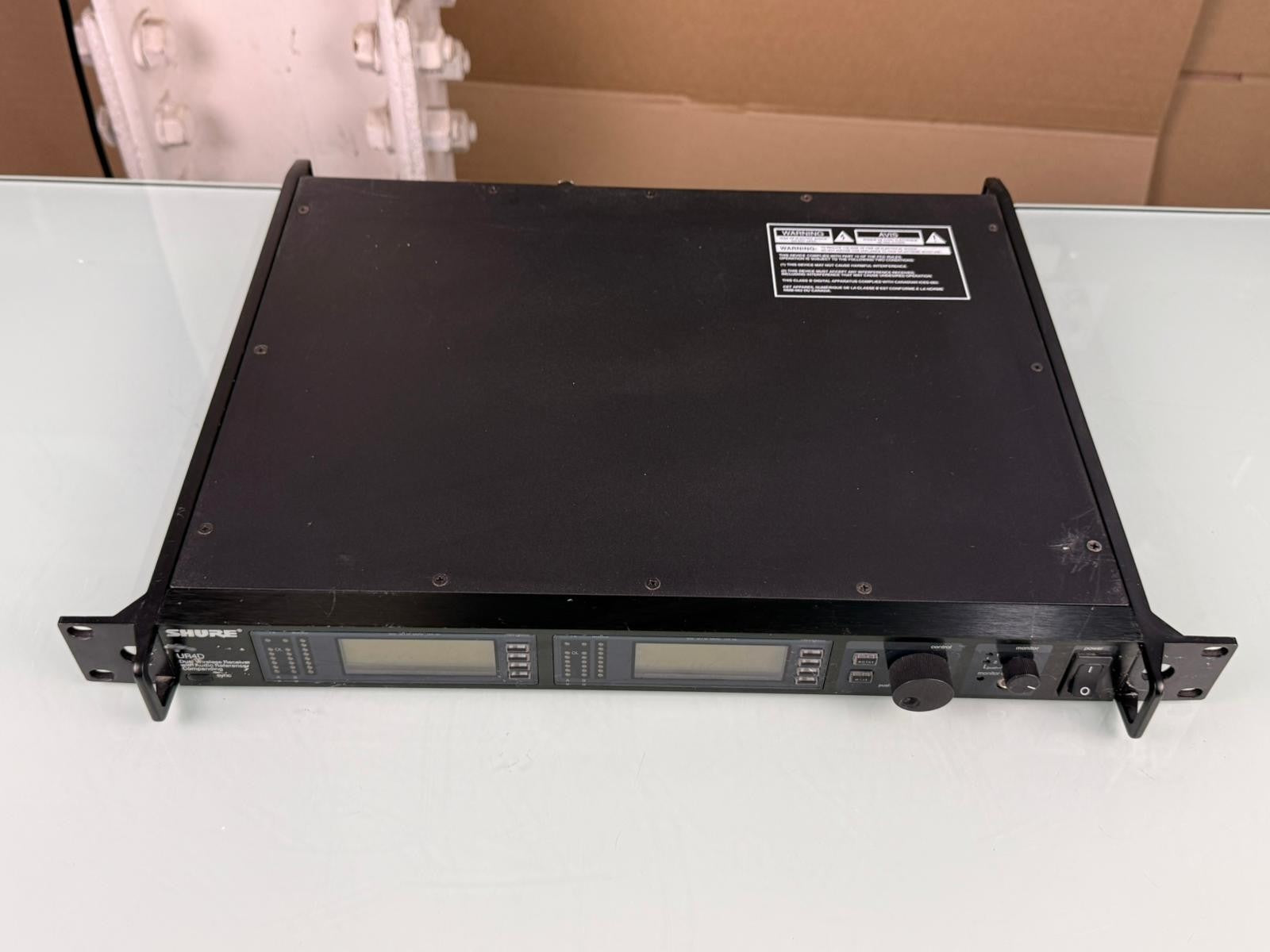 Shure UR4D J5E Dual Channel Wireless Receiver 578-638 MHz  #1