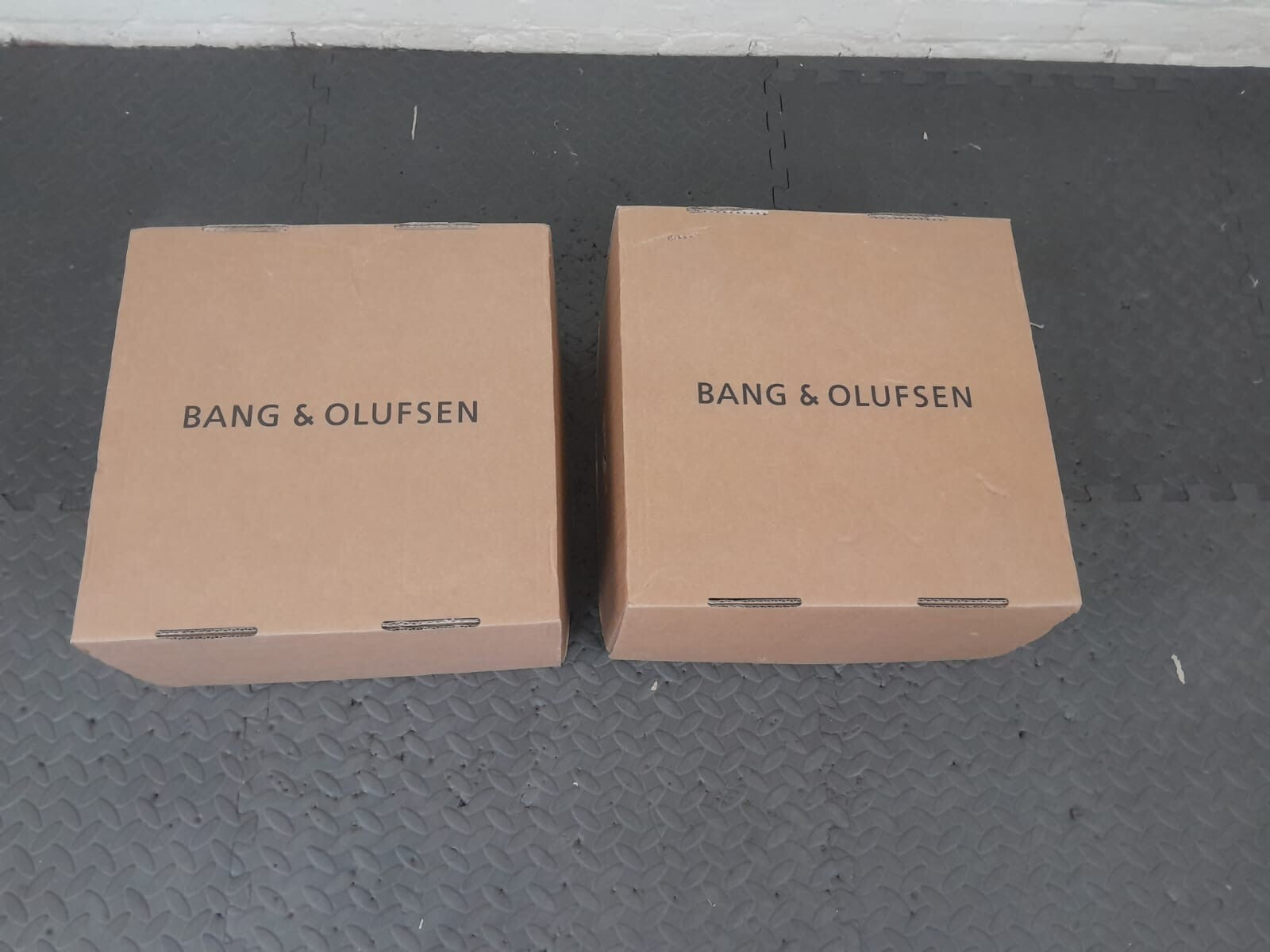 PAIR OF BANG & OLUFSEN B&O BEOLAB 28 SUBWOOFER EMPTY BOXES