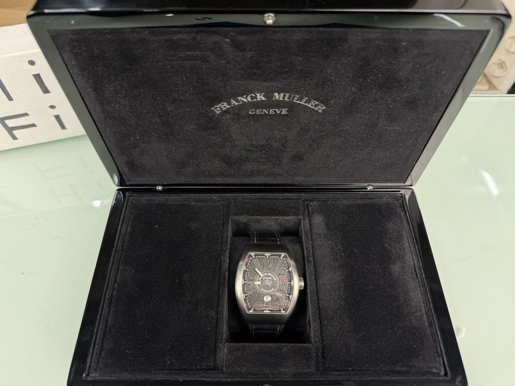 FRANCK MULLER VANGUARD GENEVE MASTER OF COMPLICATIONS V 45 Sc Dt TT BR NR WATCH