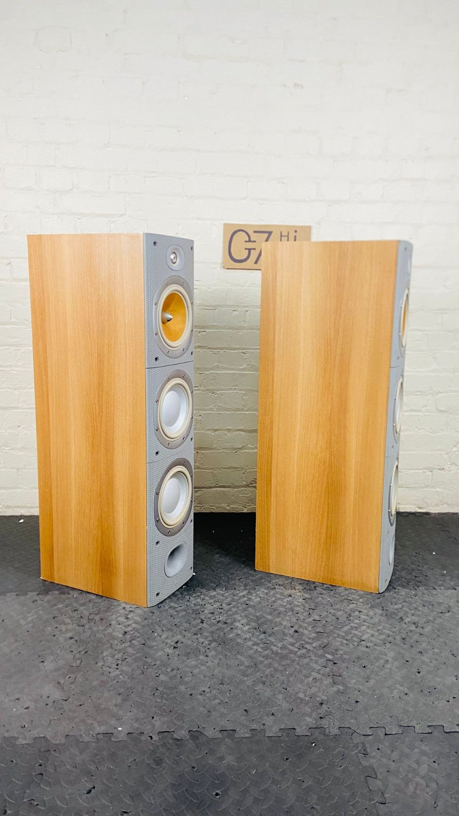 BOWERS & WILKINS B&W DM 604 S3 FLOORSTANDING SPEAKERS