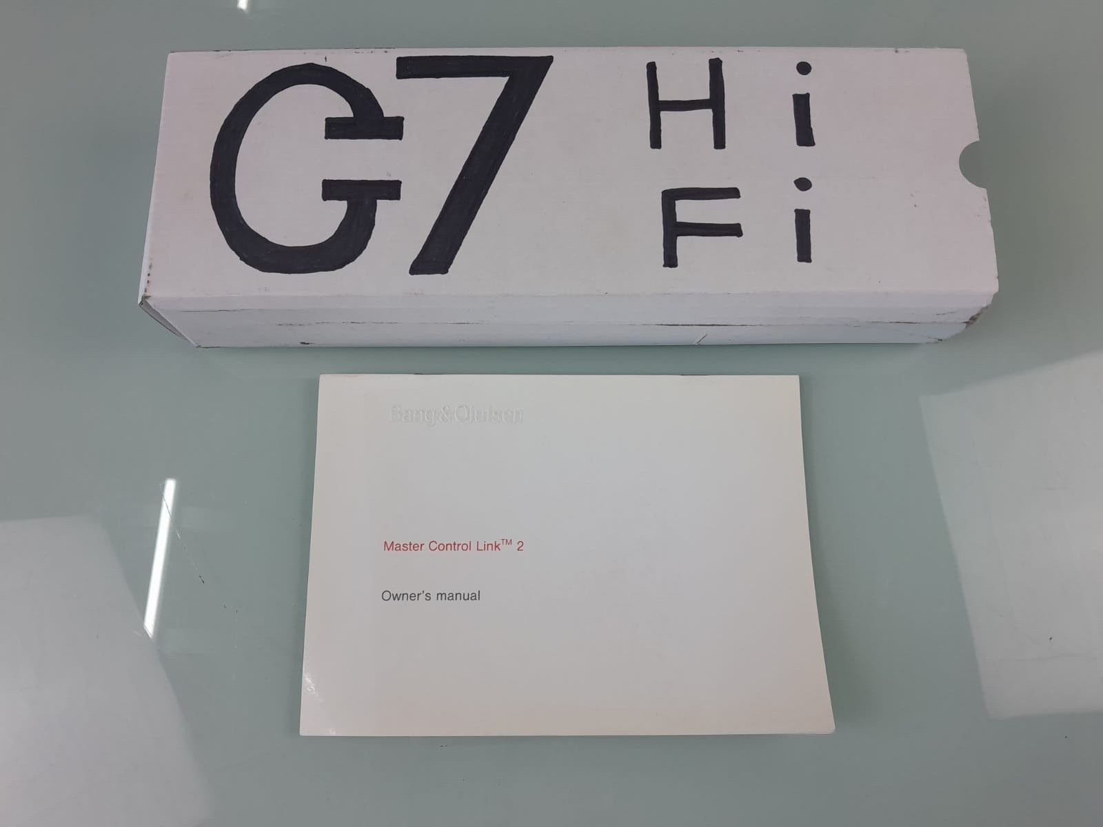 BANG & OLUFSEN B&O MASTER CONTROL LINK 2 OWNER'S MANUAL