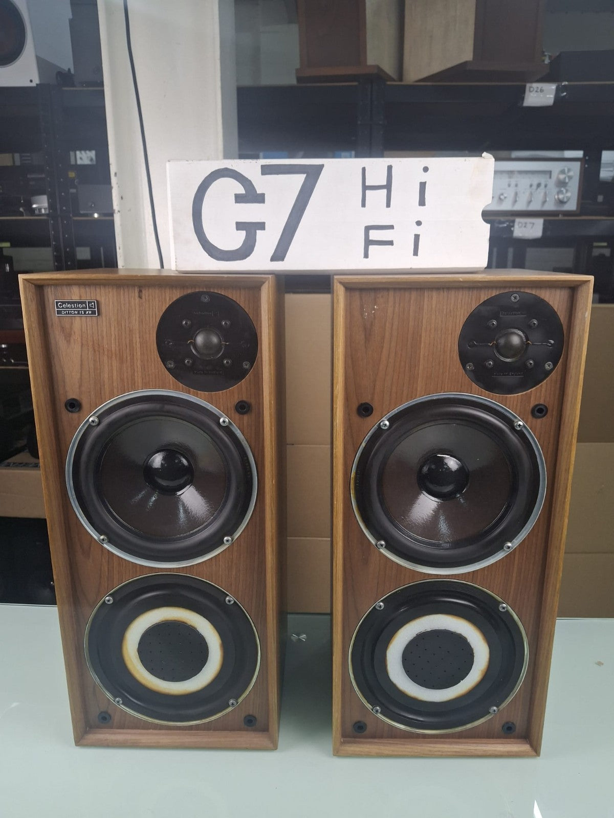 CELESTION DITTON 15 XR SPEAKERS – G7 HI FI