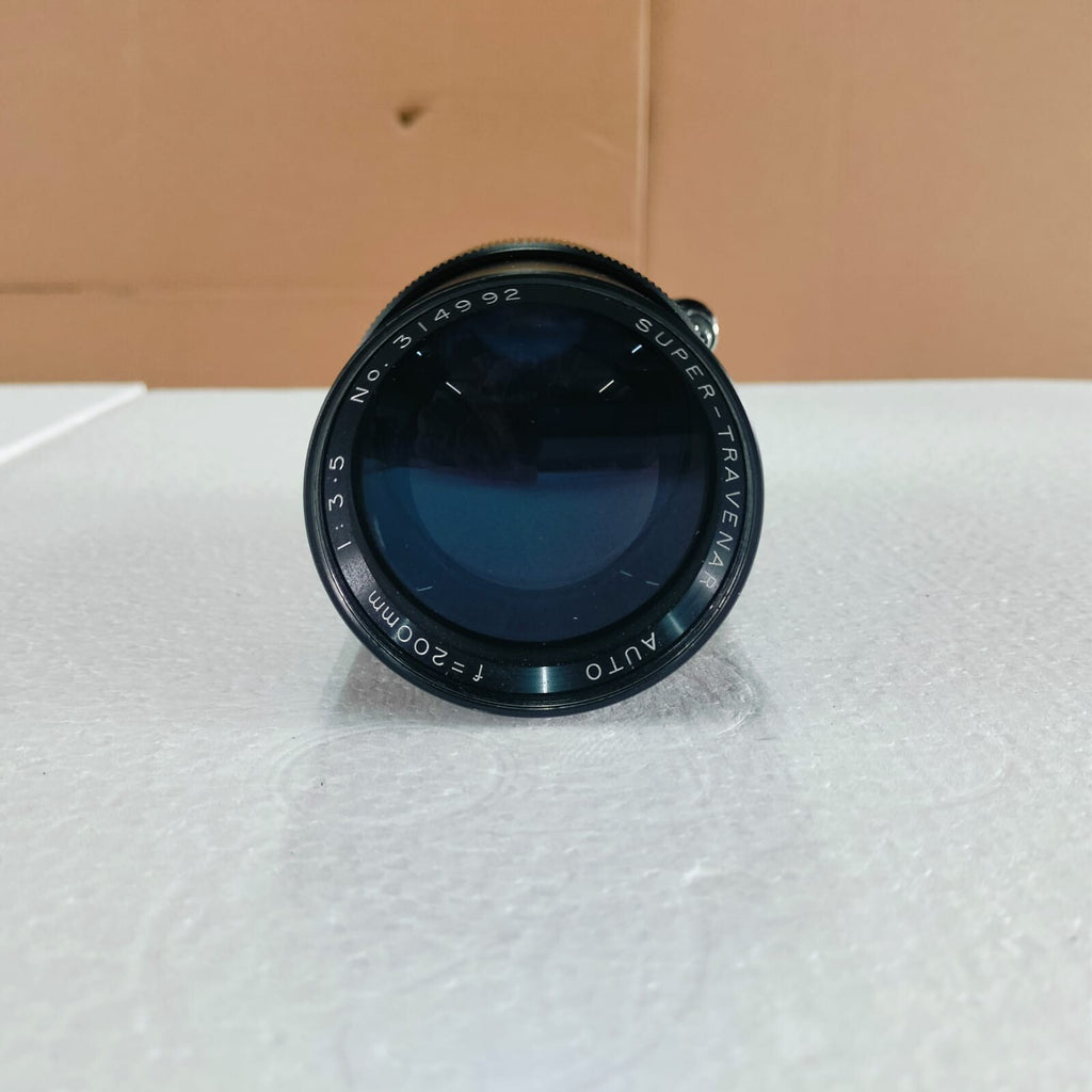SUPER TRAVENAR AUTO F/3.5 200MM CAMERA LENS