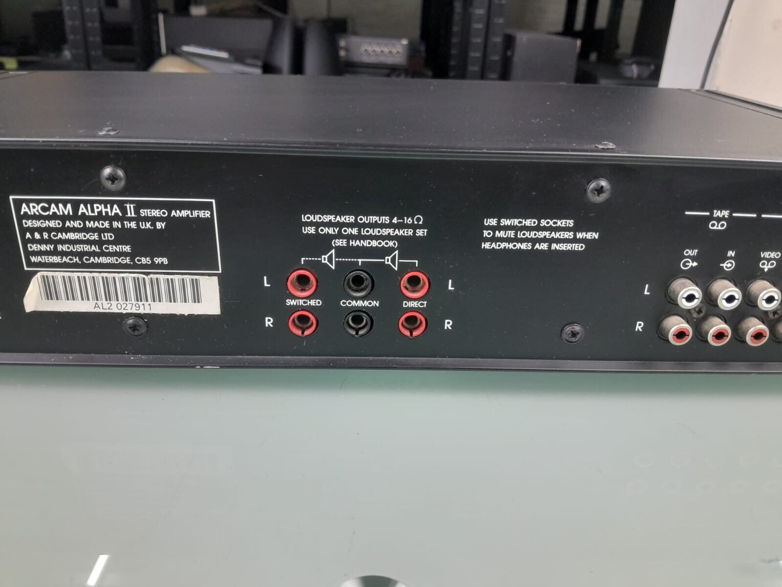 ARCAM ALPHA ii 2 INTEGRATED STEREO AMPLIFIER