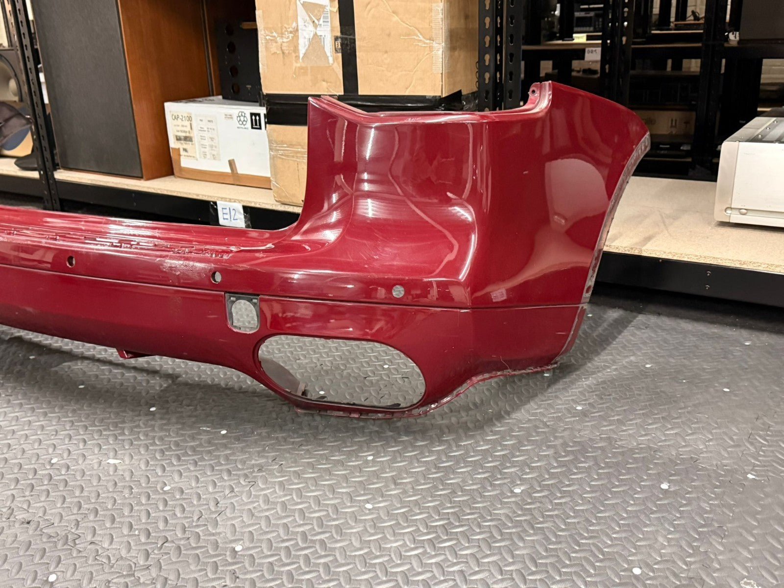 PORSCHE 957 2008 GTS CAYENNE TURBO REAR BUMPER