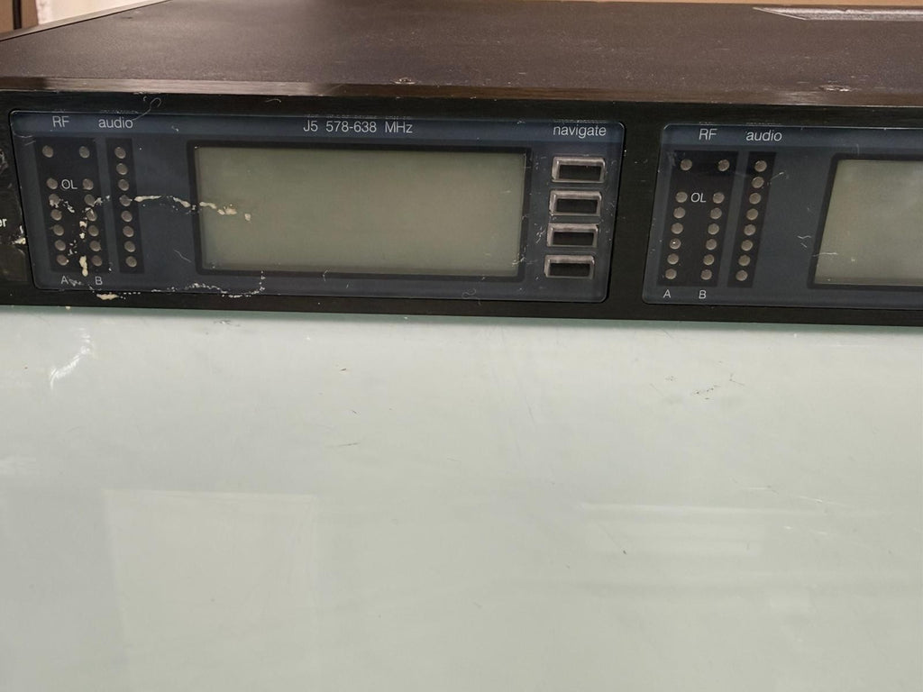 Shure UR4D J5E Dual Channel Wireless Receiver 578-638 MHz #003