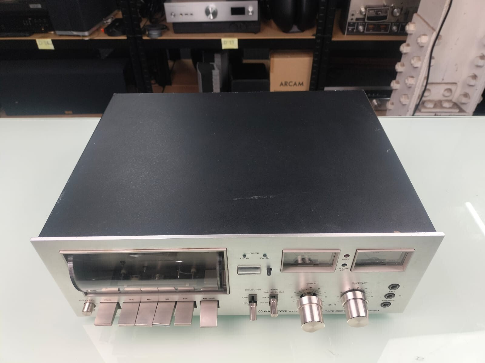 PIONEER CT-F6060 STEREO CASSETTE TAPE DECK