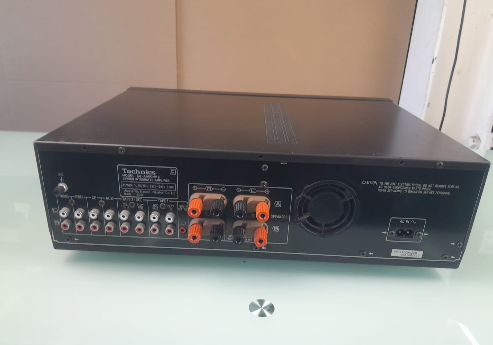 TECHNICS SU A900MK2 STEREO INTEGRATED AMPLIFIER