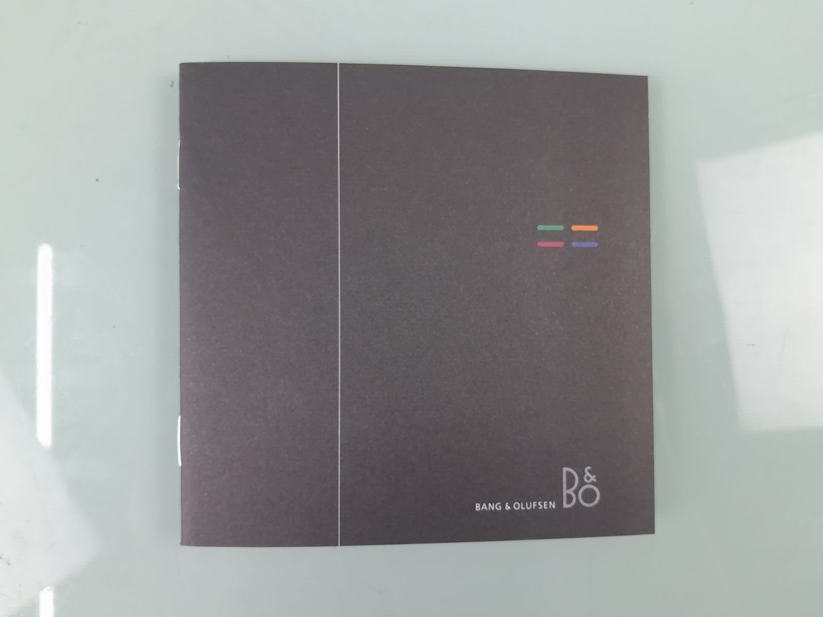 BANG & OLUFSEN B&O NOTEPAD NOTEBOOK