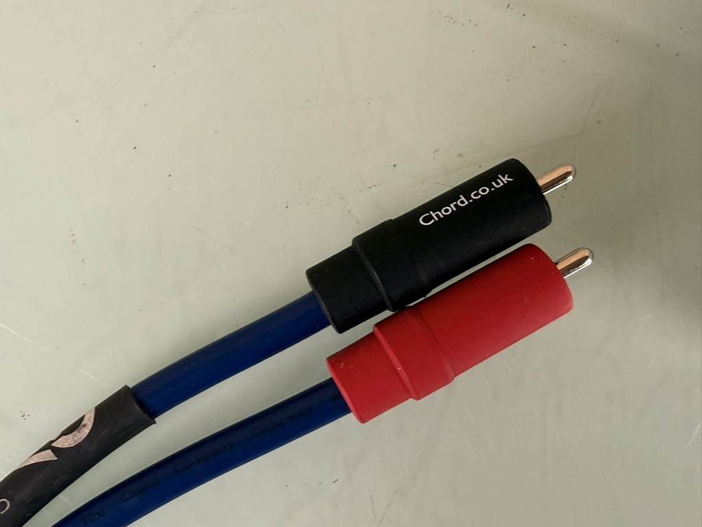 CHORD COMANY ANALOGUE CLEARWAY RCA INTERCONNECTS