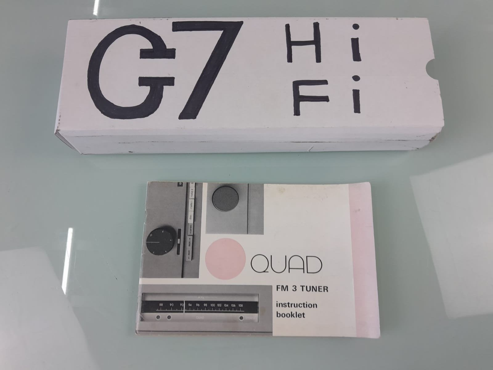 QUAD FM 3 TUNER INSTRUCTION BOOKLET / MANUAL