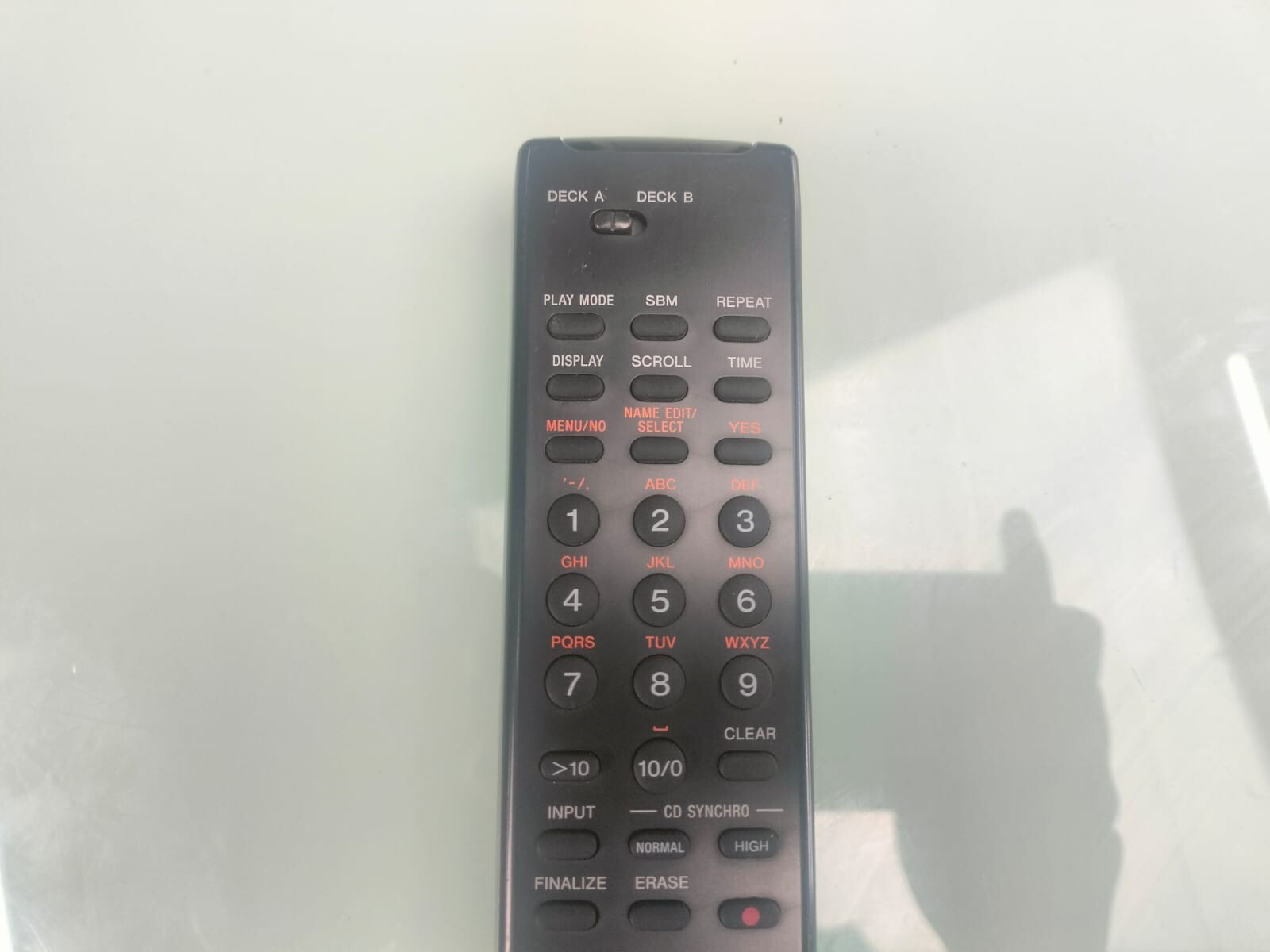 SONY RCD-W100 CD PLAYER RECORDER WITH REMOTE