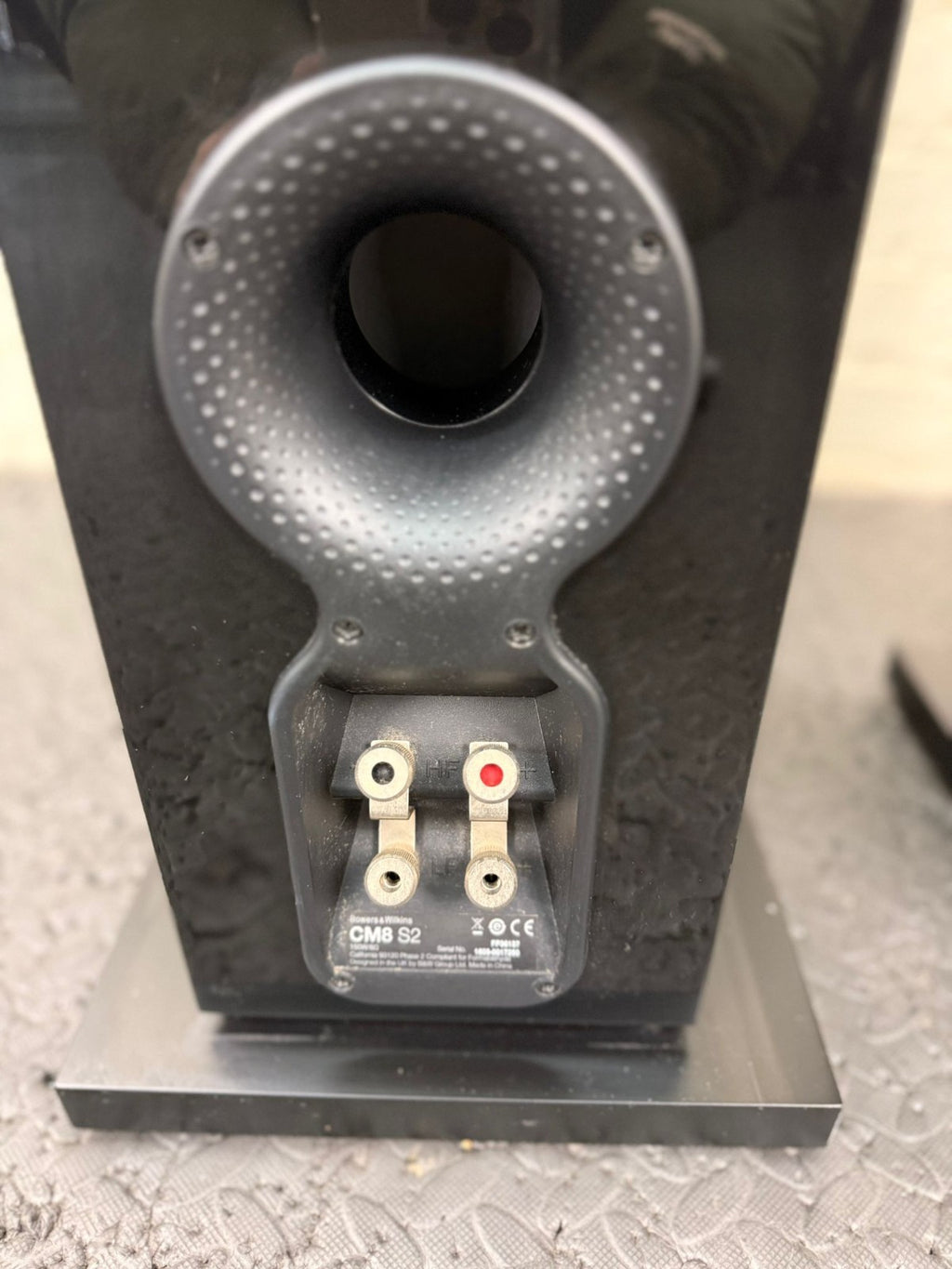 BOWERS & WILKINS B&W CM8 S2 FLOOR STANDING SPEAKERS