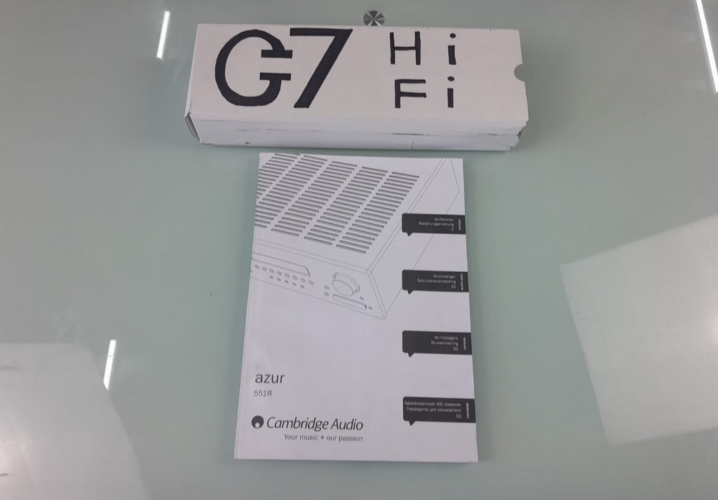 CAMBRIDGE AUDIO AZUR 551R MANUAL