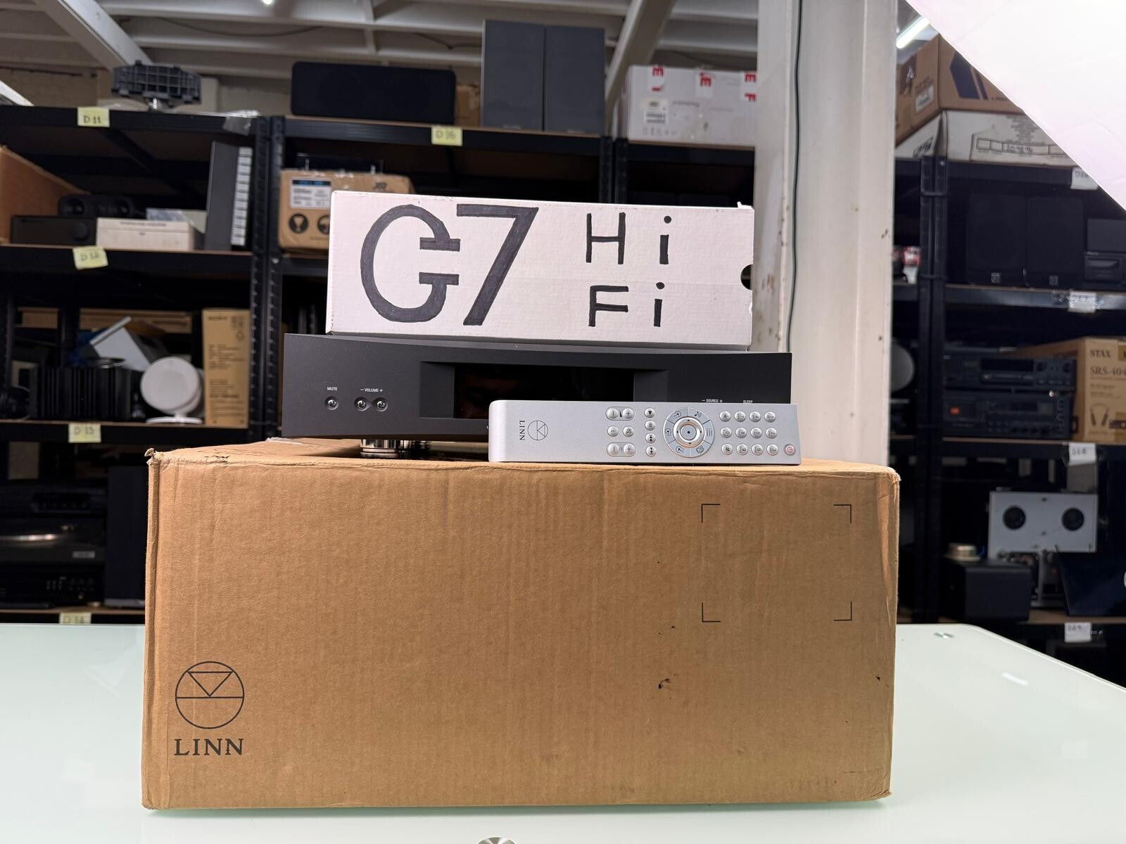 LINN AKURATE SYSTEM HUB POWERED BY DYNAMIK WITH REMOTE INTERTEK