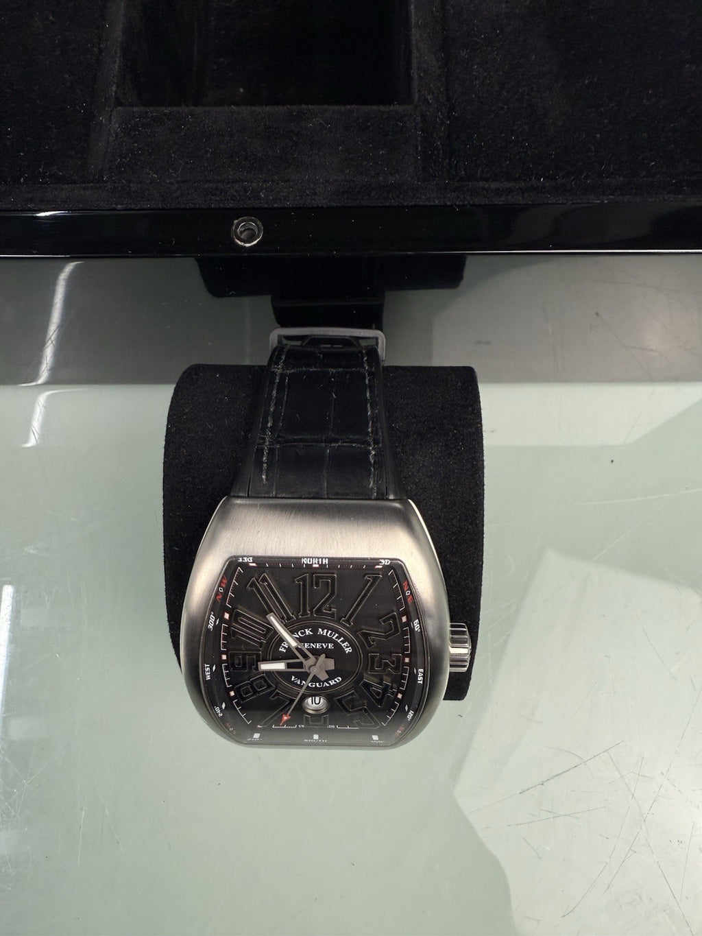 FRANCK MULLER VANGUARD GENEVE MASTER OF COMPLICATIONS V 45 Sc Dt TT BR NR WATCH