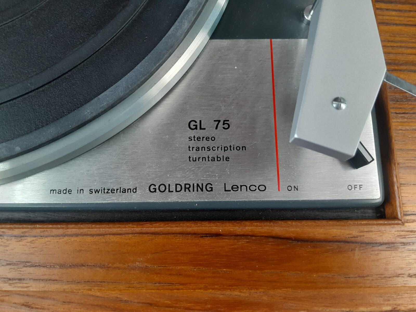 DYNATRON SRX 26 WITH GOLDRING LENCO GL 75