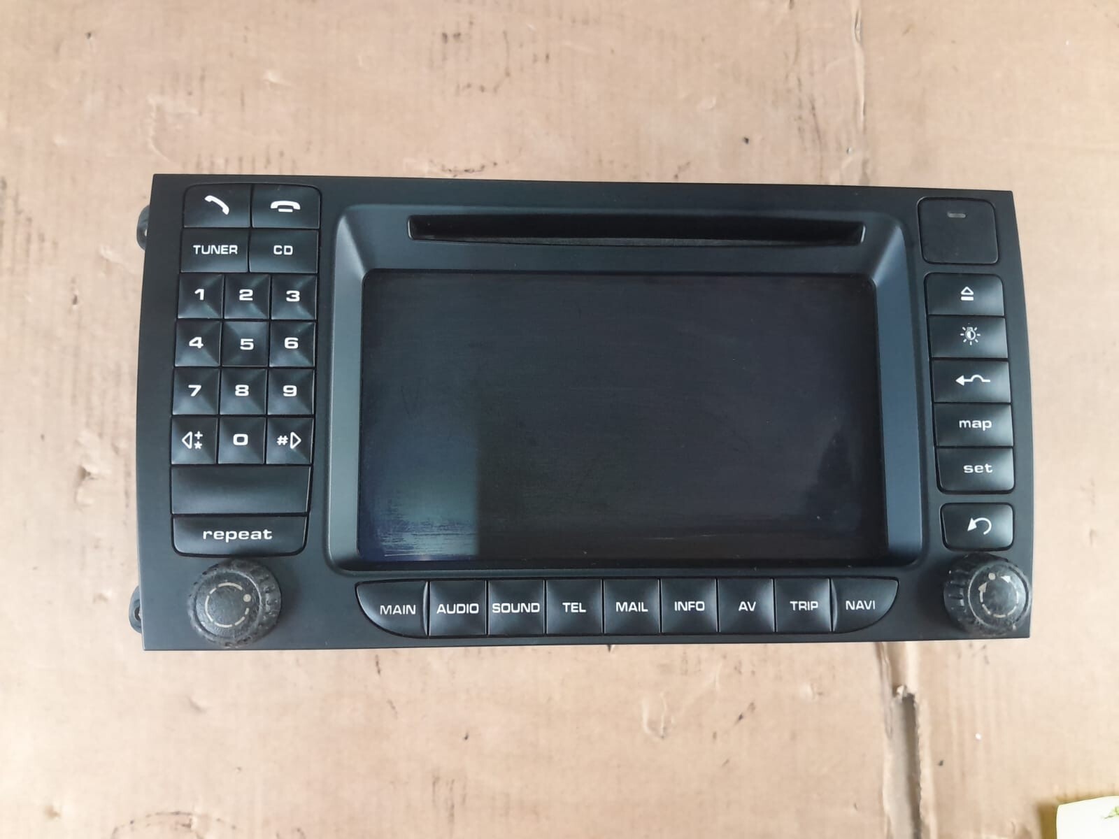 Porsche Cayenne 957 head unit telephone cd Sat Nav amplifier Harman Becker