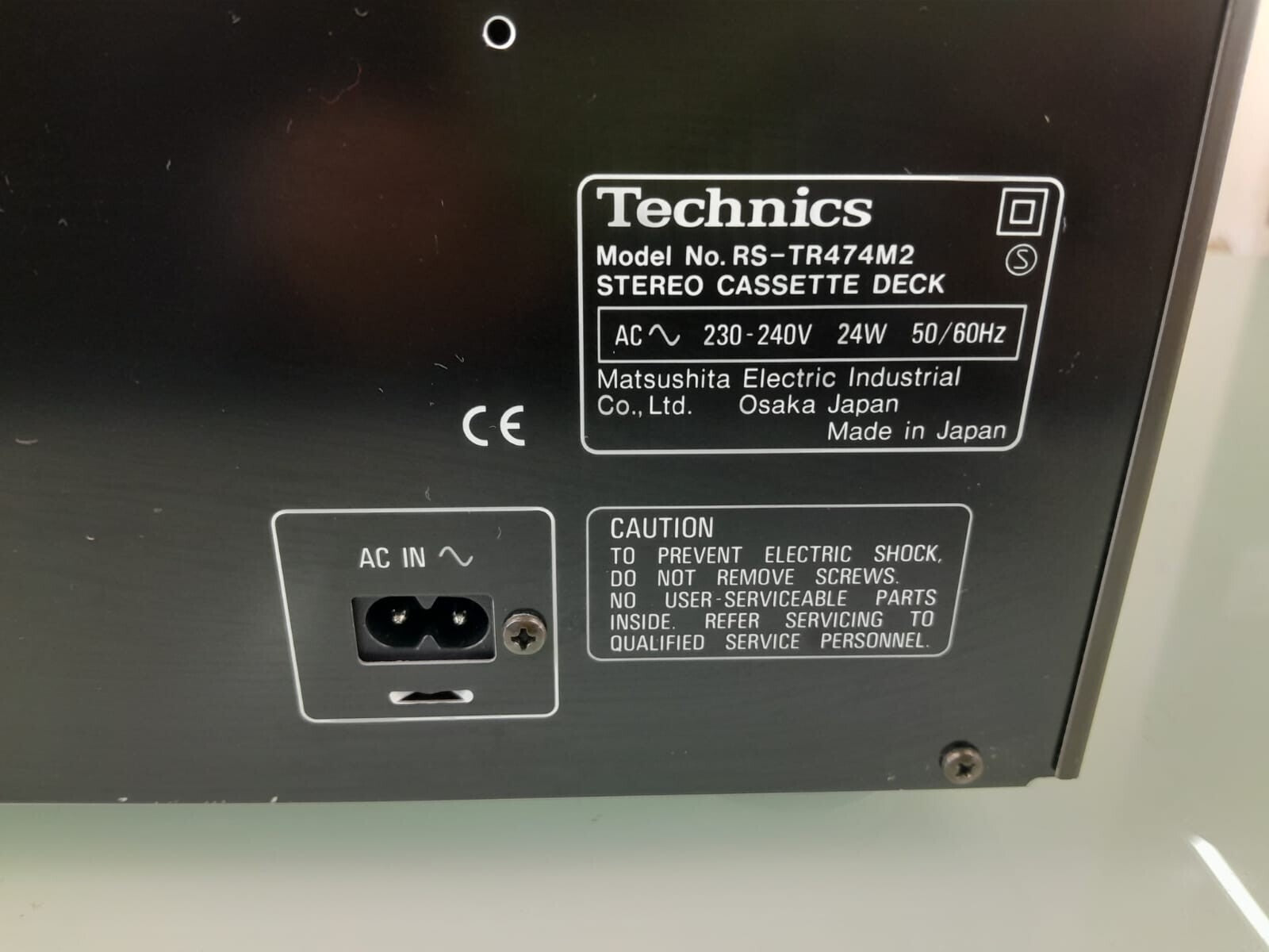 TECHNICS RS TR474 M2 STEREO CASSETTE DECK