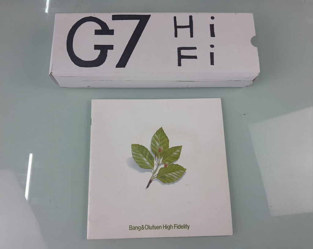 BANG & OLUFSEN B&O HIGH FIDELITY BROCHURE