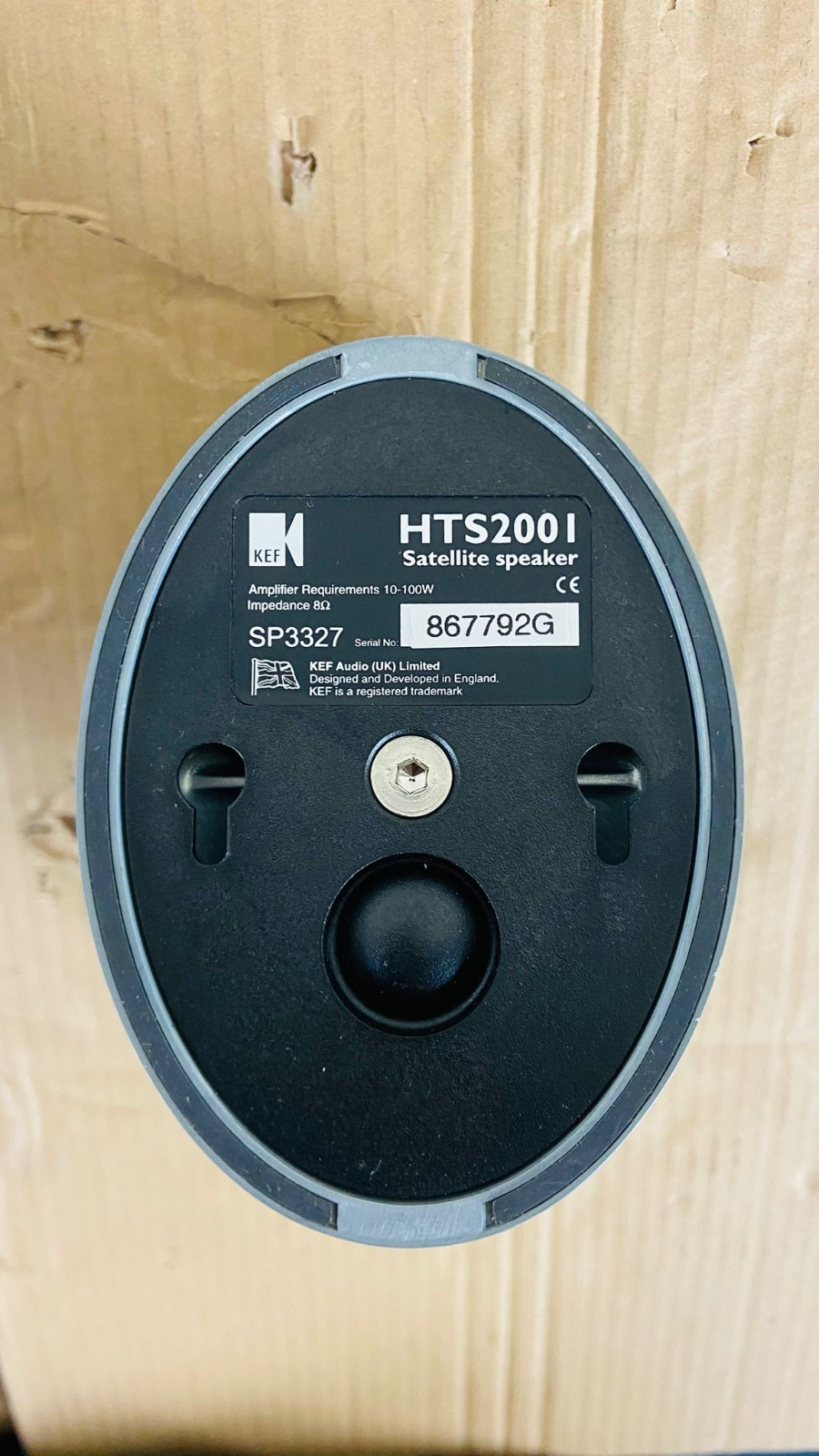 KEF HTS2001 SATELLITE SPEAKERS