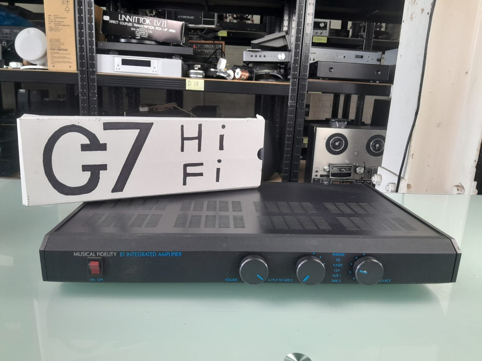 MUSICAL FIDELITY B1 INTEGRATED AMPLIFIER