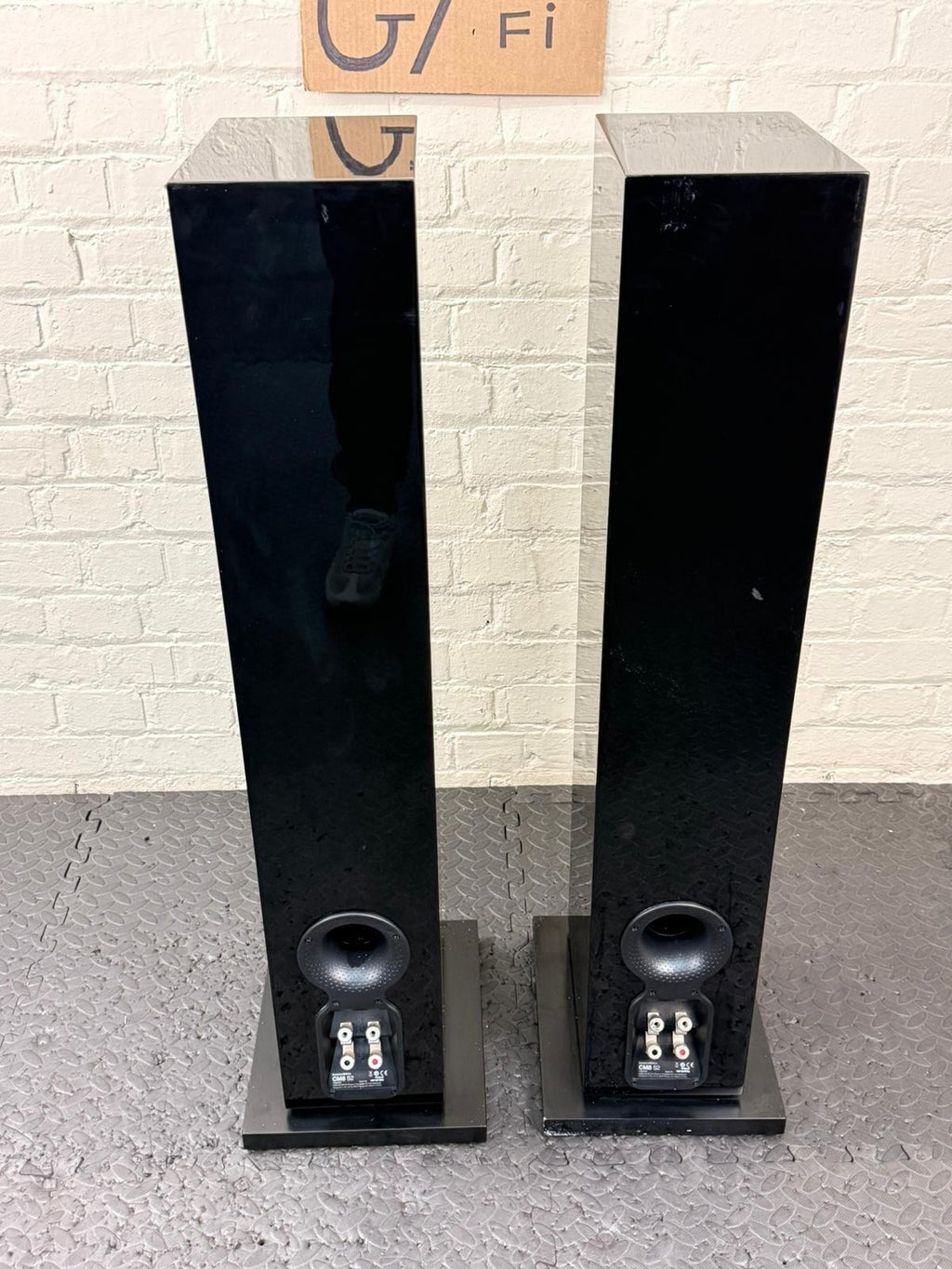 BOWERS & WILKINS B&W CM8 S2 FLOOR STANDING SPEAKERS #002