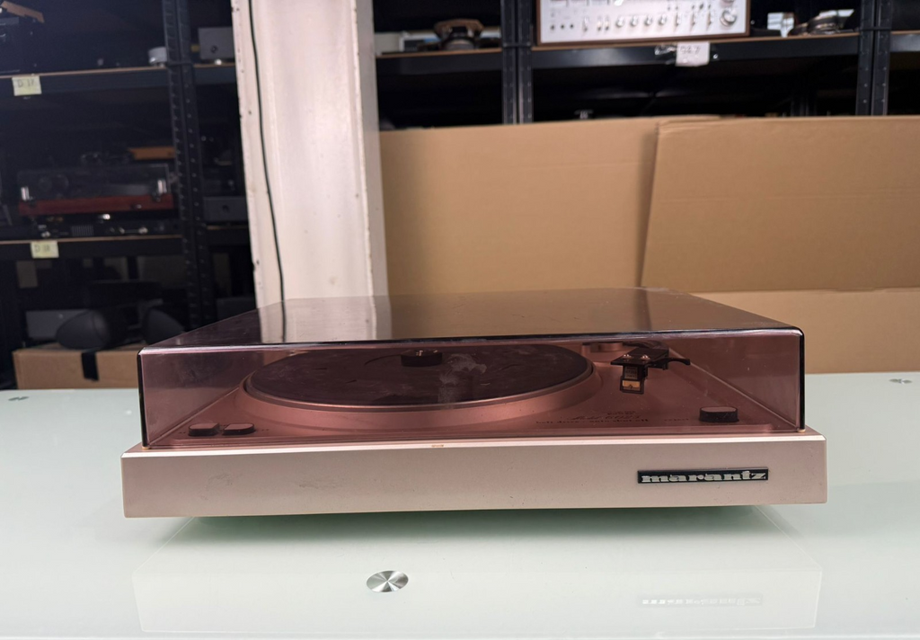 MARANTZ 6025 TURNTABLE WITH SHURE M75ED TYPE 2 CARTRIDGE
