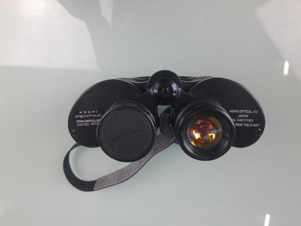 ASAHI PENTAX PRISM BINOCULARS COATED OPTICS 8X40 WIDE FIELD 9.5