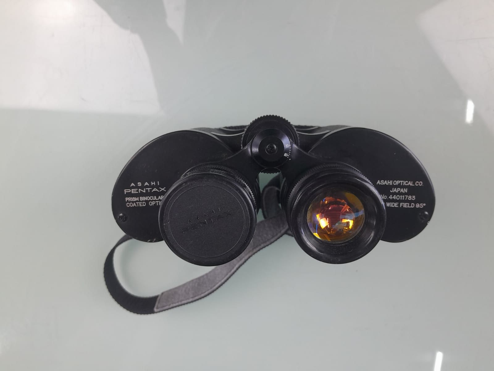 ASAHI PENTAX PRISM BINOCULARS COATED OPTICS 8X40 WIDE FIELD 9.5