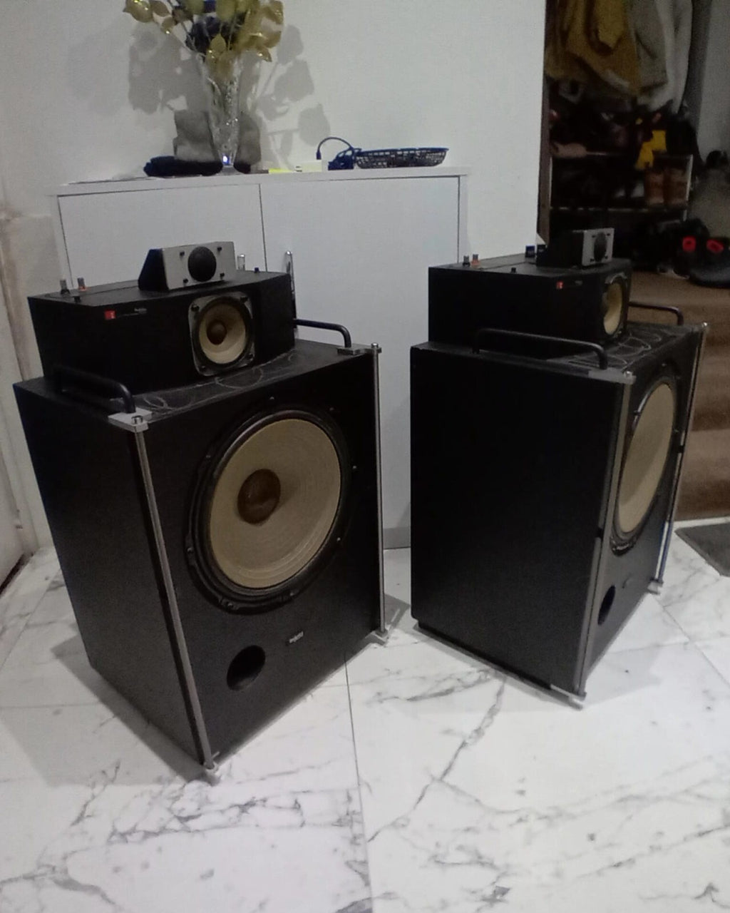 TECHNICS BY PANASONIC SB-7000A 3 WAY SPEAKER SYSTEM VINTAGE ULTRA RARE