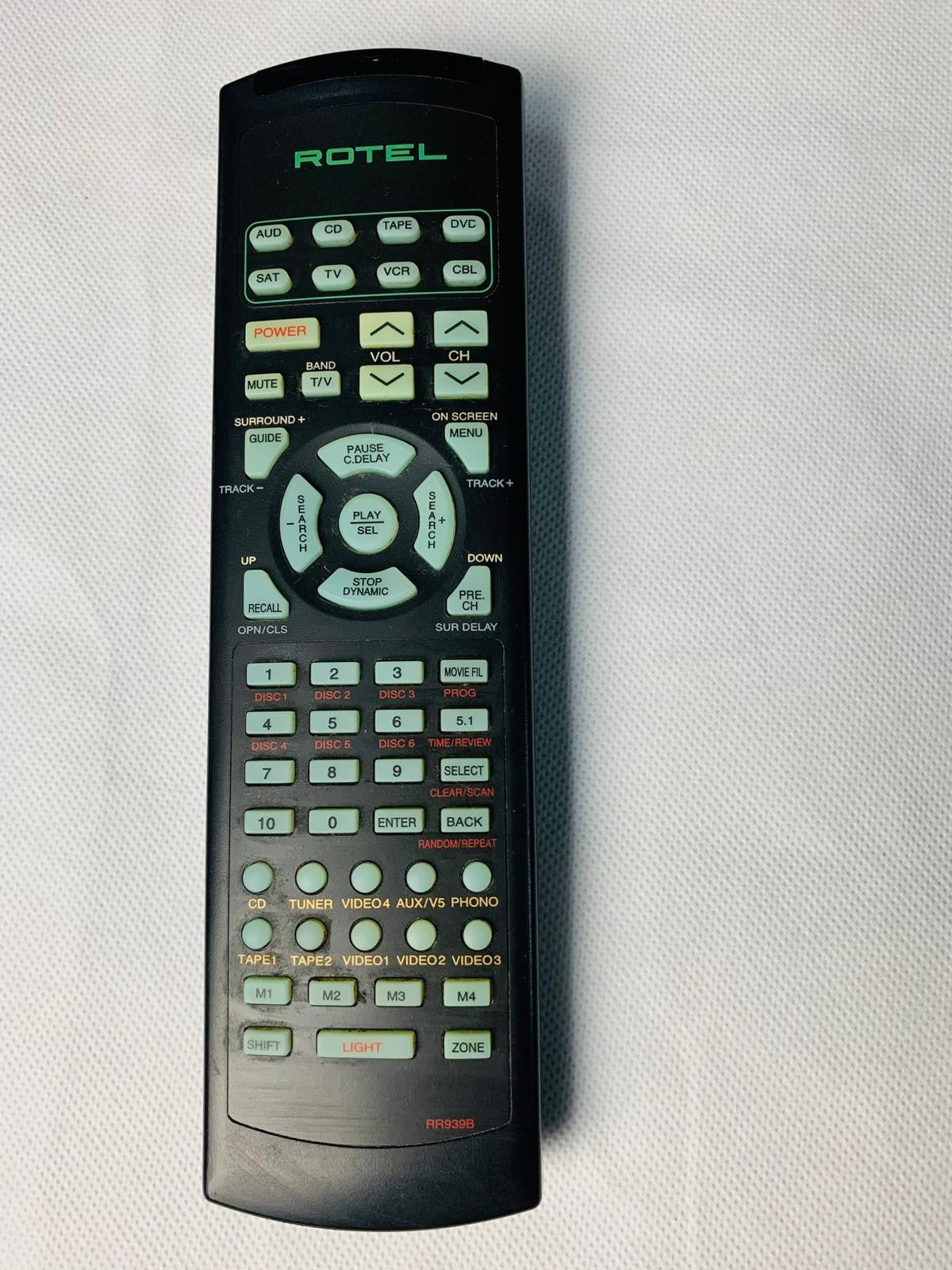 ROTEL RSP 985 SURROUND SOUND PROCESSOR WITH REMOTE