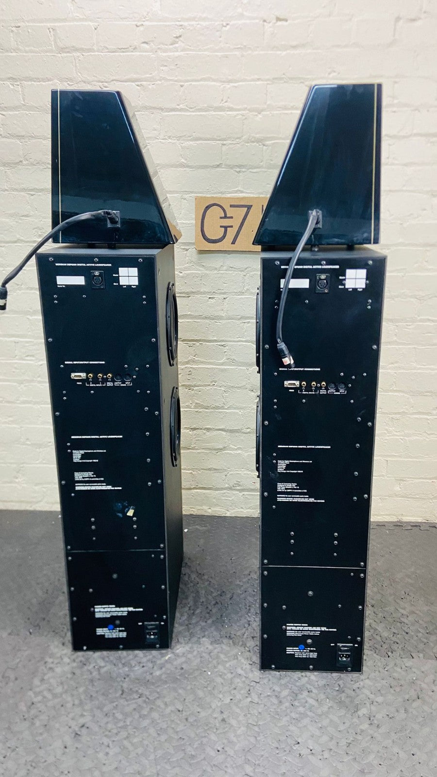 MERIDIAN DSP 6000 DIGITAL ACTIVE SPEAKERS BOOTHROYD STUART