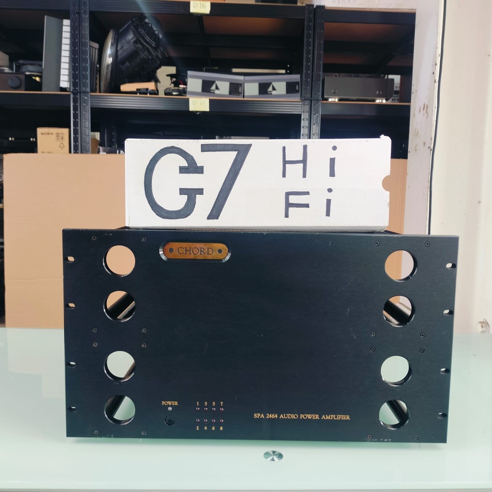 CHORD SPA 2464 AUDIO POWER AMPLIFIER