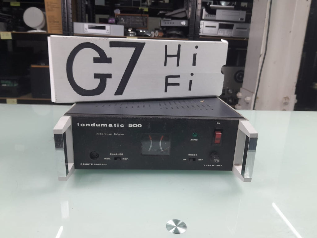 FONDUMATIC 500 AUDIO VISUAL