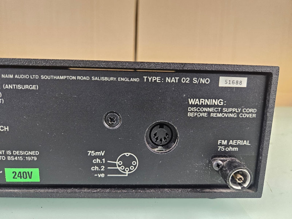 NAIM NAT 02 FM TUNER